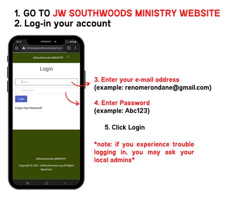 MINISTRY LOGIN .